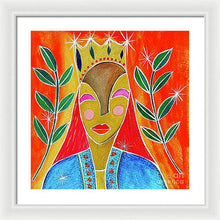 Load image into Gallery viewer, Queen of Wands - Framed Print
