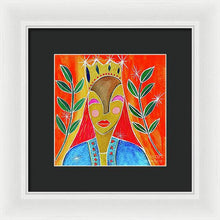 Load image into Gallery viewer, Queen of Wands - Framed Print
