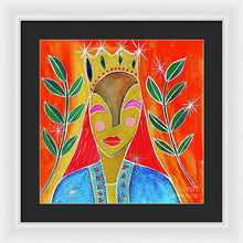 Load image into Gallery viewer, Queen of Wands - Framed Print
