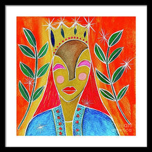 Load image into Gallery viewer, Queen of Wands - Framed Print
