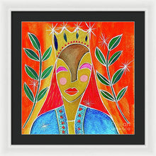 Load image into Gallery viewer, Queen of Wands - Framed Print
