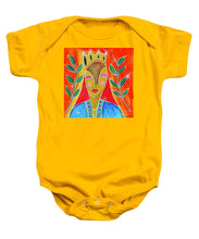 Load image into Gallery viewer, Queen of Wands - Baby Onesie

