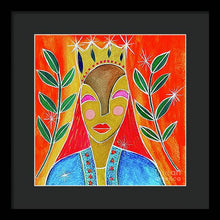 Load image into Gallery viewer, Queen of Wands - Framed Print
