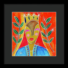 Load image into Gallery viewer, Queen of Wands - Framed Print
