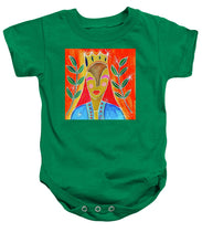 Load image into Gallery viewer, Queen of Wands - Baby Onesie
