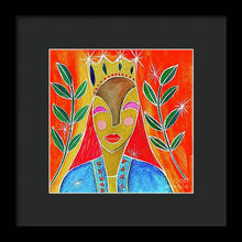 Load image into Gallery viewer, Queen of Wands - Framed Print
