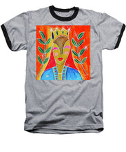 Load image into Gallery viewer, Queen of Wands - Baseball T-Shirt
