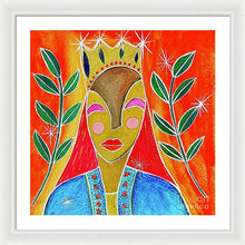 Load image into Gallery viewer, Queen of Wands - Framed Print
