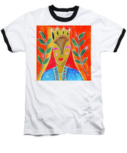 Load image into Gallery viewer, Queen of Wands - Baseball T-Shirt
