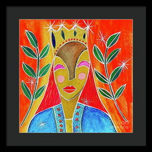 Load image into Gallery viewer, Queen of Wands - Framed Print
