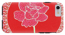 Load image into Gallery viewer, Red Peony Mandala - Phone Case
