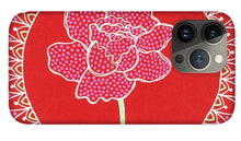 Load image into Gallery viewer, Red Peony Mandala - Phone Case
