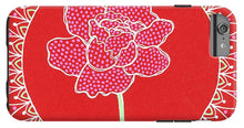 Load image into Gallery viewer, Red Peony Mandala - Phone Case
