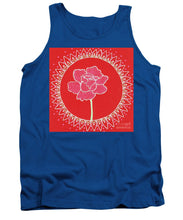 Load image into Gallery viewer, Red Peony Mandala - Tank Top
