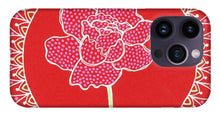 Load image into Gallery viewer, Red Peony Mandala - Phone Case
