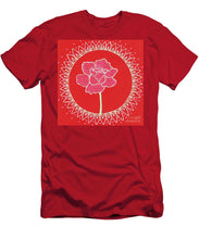 Load image into Gallery viewer, Red Peony Mandala - T-Shirt
