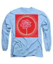 Load image into Gallery viewer, Red Peony Mandala - Long Sleeve T-Shirt
