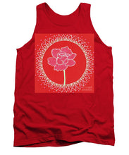 Load image into Gallery viewer, Red Peony Mandala - Tank Top
