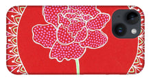 Load image into Gallery viewer, Red Peony Mandala - Phone Case
