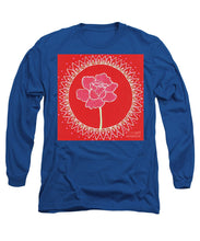 Load image into Gallery viewer, Red Peony Mandala - Long Sleeve T-Shirt
