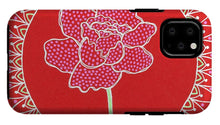 Load image into Gallery viewer, Red Peony Mandala - Phone Case
