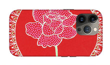 Load image into Gallery viewer, Red Peony Mandala - Phone Case
