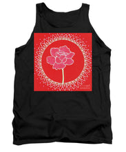 Load image into Gallery viewer, Red Peony Mandala - Tank Top
