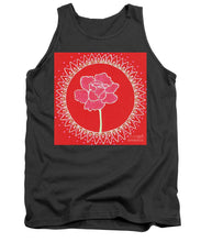 Load image into Gallery viewer, Red Peony Mandala - Tank Top
