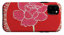 Load image into Gallery viewer, Red Peony Mandala - Phone Case
