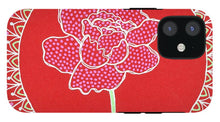 Load image into Gallery viewer, Red Peony Mandala - Phone Case
