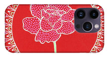 Load image into Gallery viewer, Red Peony Mandala - Phone Case
