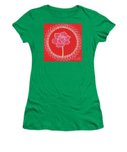 Load image into Gallery viewer, Red Peony Mandala - Women&#39;s T-Shirt
