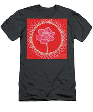 Load image into Gallery viewer, Red Peony Mandala - T-Shirt
