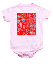 Load image into Gallery viewer, Red Under Sea Life - Baby Onesie
