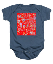 Load image into Gallery viewer, Red Under Sea Life - Baby Onesie
