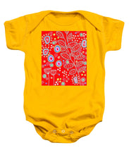 Load image into Gallery viewer, Red Under Sea Life - Baby Onesie
