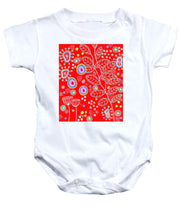 Load image into Gallery viewer, Red Under Sea Life - Baby Onesie
