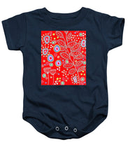 Load image into Gallery viewer, Red Under Sea Life - Baby Onesie
