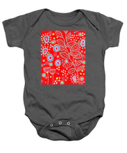 Load image into Gallery viewer, Red Under Sea Life - Baby Onesie
