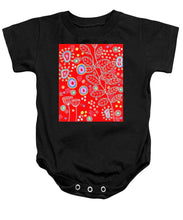 Load image into Gallery viewer, Red Under Sea Life - Baby Onesie
