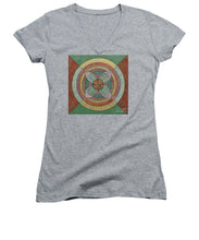 Load image into Gallery viewer, Shield of the Spirit - Women's V-Neck
