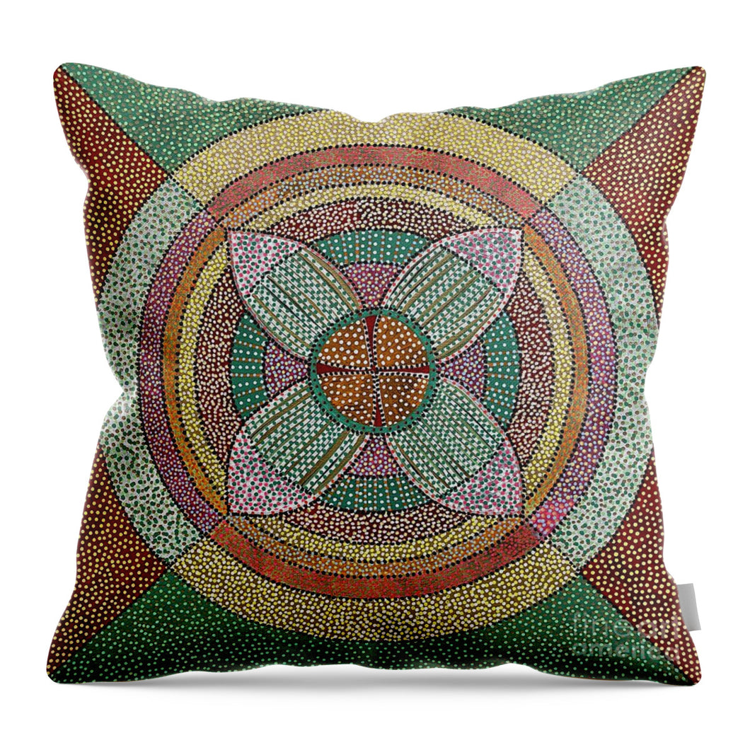 Shield of the Spirit - Throw Pillow