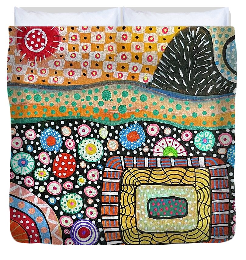 Strange Landscape - Duvet Cover