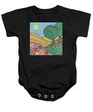 Load image into Gallery viewer, Two Trees on a Hill - Baby Onesie
