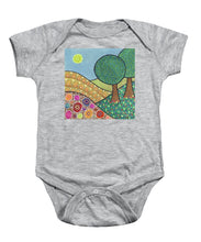 Load image into Gallery viewer, Two Trees on a Hill - Baby Onesie
