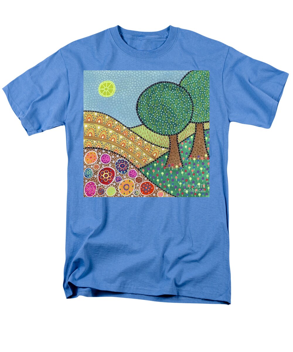Two Trees on a Hill - Men's T-Shirt  (Regular Fit)