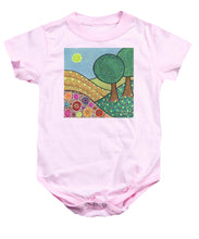 Load image into Gallery viewer, Two Trees on a Hill - Baby Onesie
