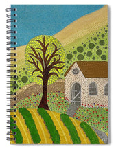 Load image into Gallery viewer, Villa by the Sea - Spiral Notebook
