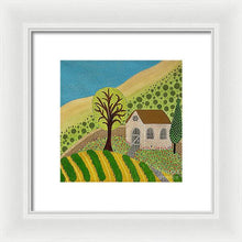 Load image into Gallery viewer, Villa by the Sea - Framed Print
