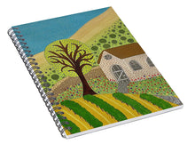 Load image into Gallery viewer, Villa by the Sea - Spiral Notebook
